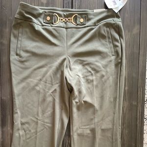 Olive Green Anne Klein women pants